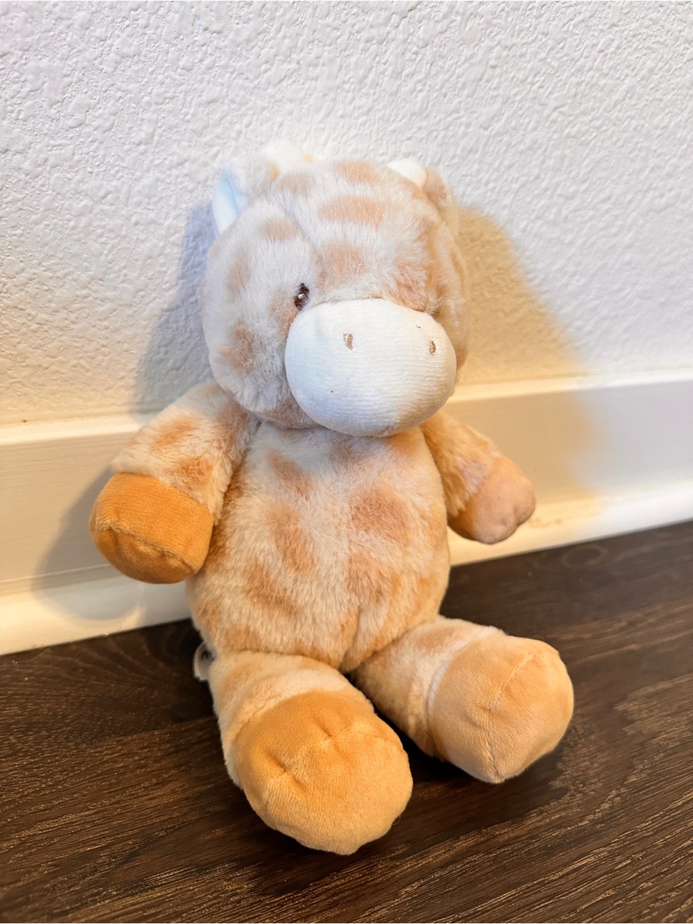 Kelly baby Giraffe Plush Super Soft Stuffed Animal Rattle Clip-on Pram Toy 10"
